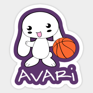 Vari's Basketball Squad Gametime Tee #23 Sticker